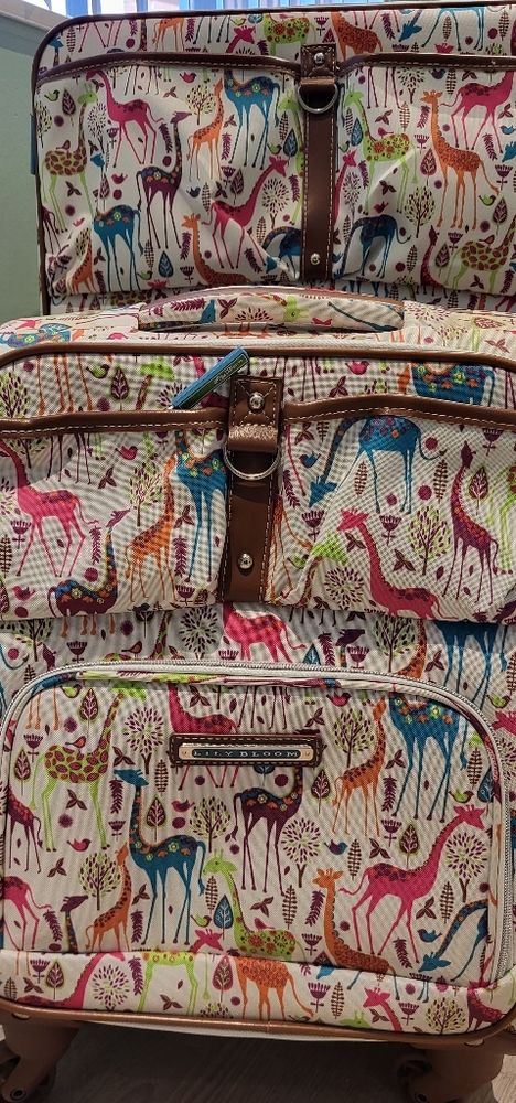 LILY BLOOM 2pc luggage